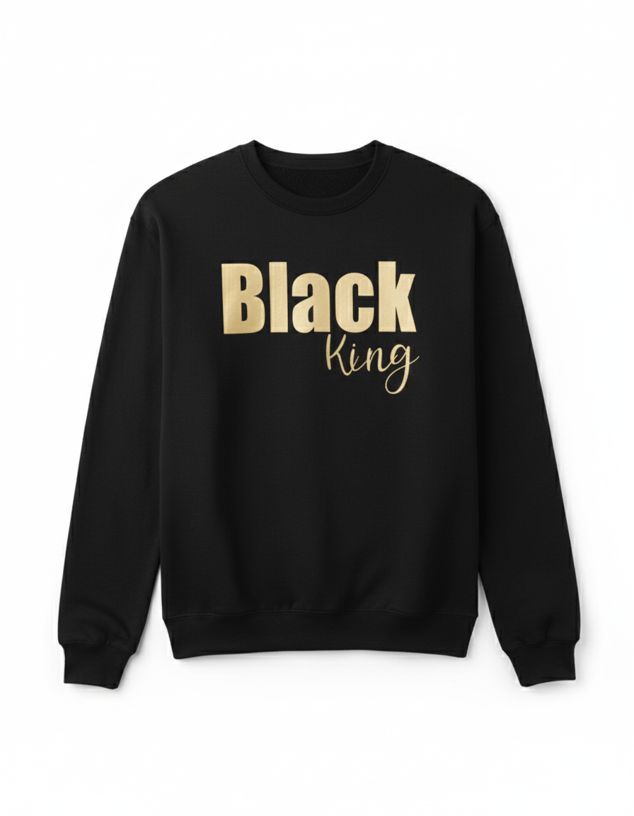 Black King/ Black Queen Sweatshirt