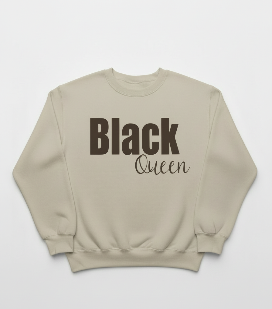 Black King/ Black Queen Sweatshirt