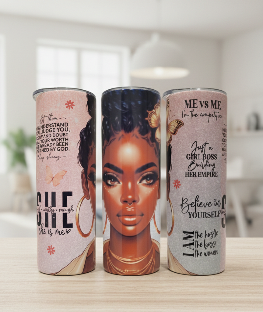 Me vs Me I'm The Competition Tumbler