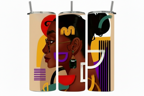 Abstract Glamour Tumbler