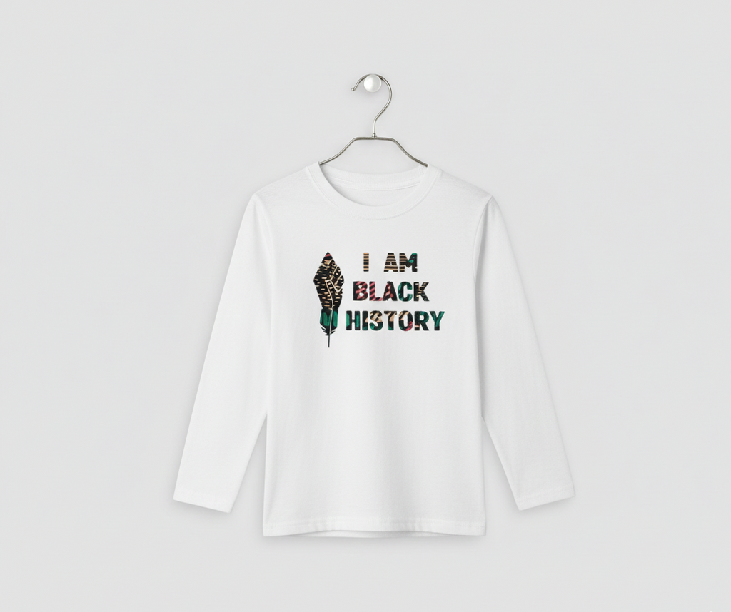 I Am Black History long sleeve shirt
