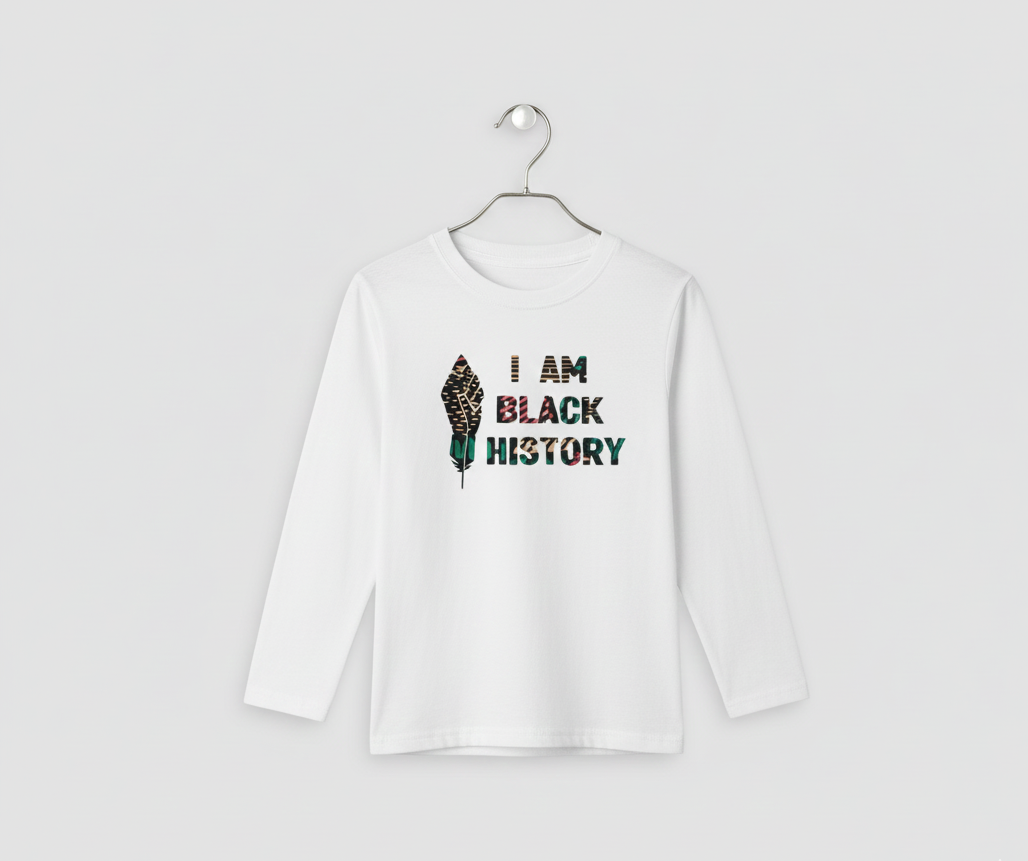 I Am Black History long sleeve shirt