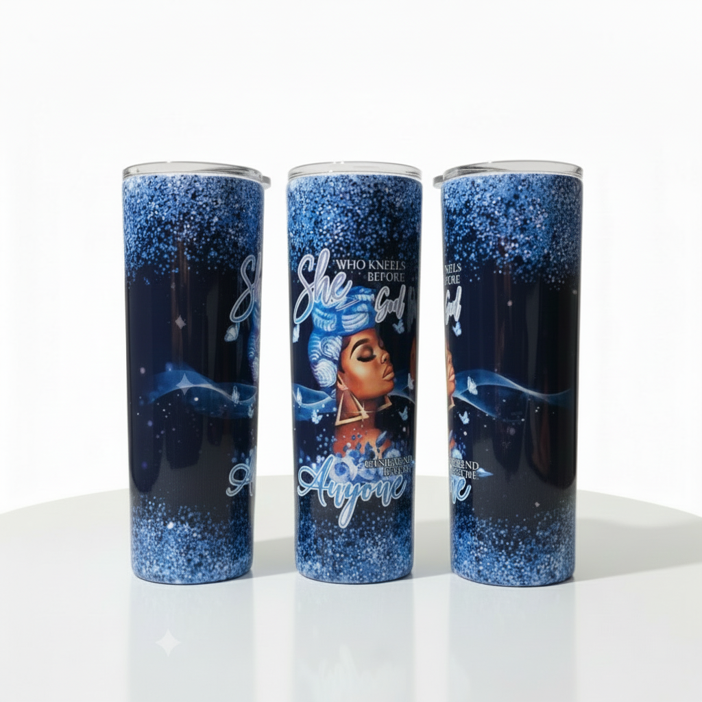 She Who Kneels Before God Tumbler