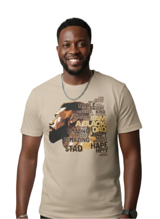 Black Dad Affirmation T-shirt