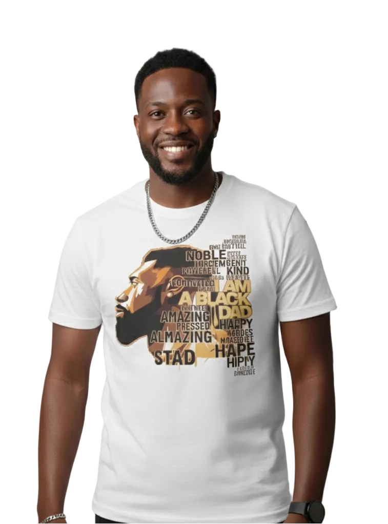 Black Dad Affirmation T-shirt