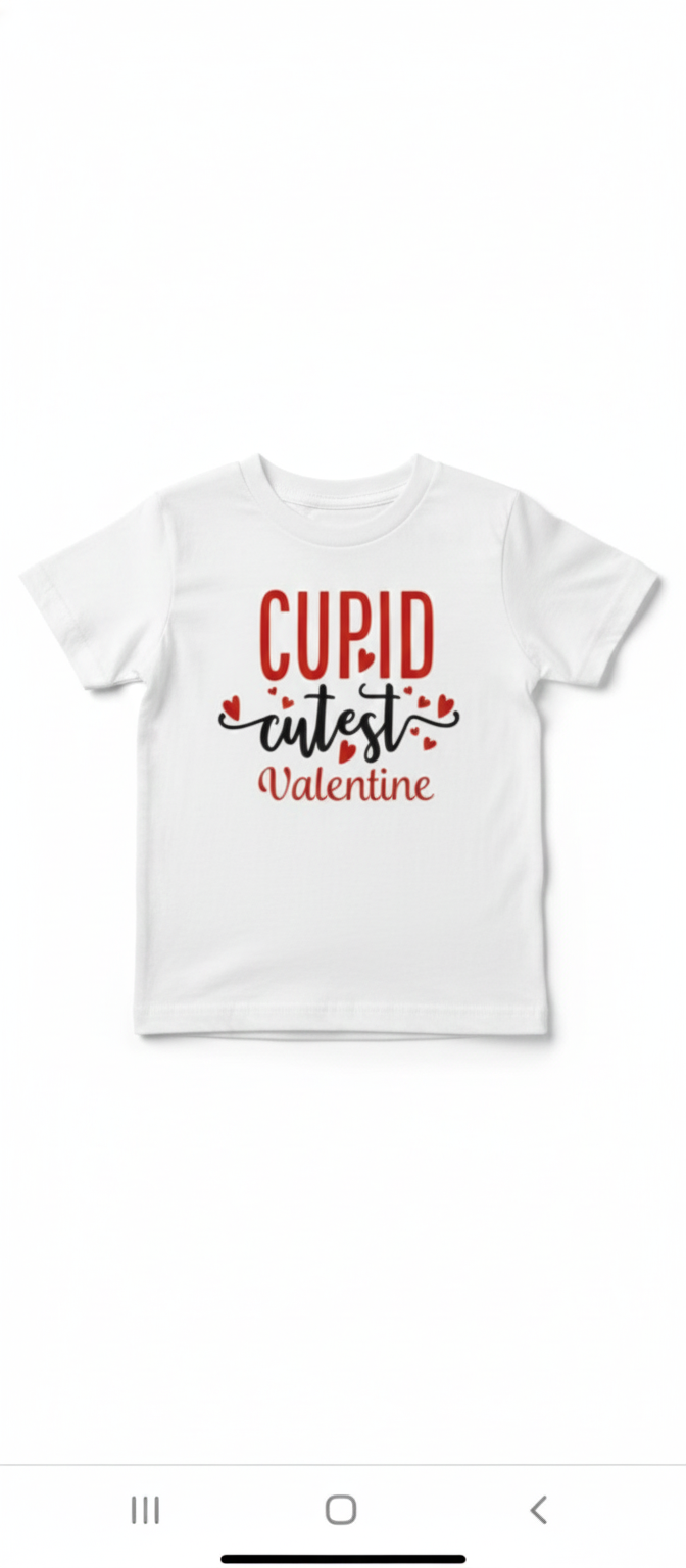 Cupid Cutest Valentine T-shirt