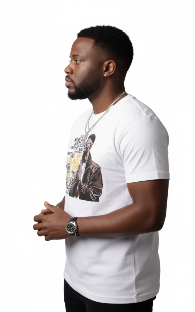 Black Dad Affirmation T-shirt