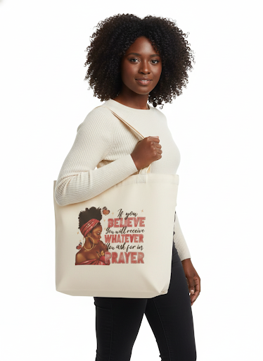 IF You Believe Tote bag