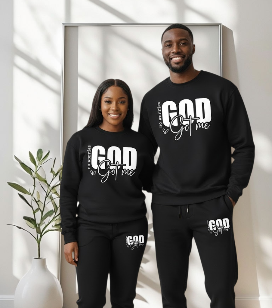 God's Got Me sweatsuit